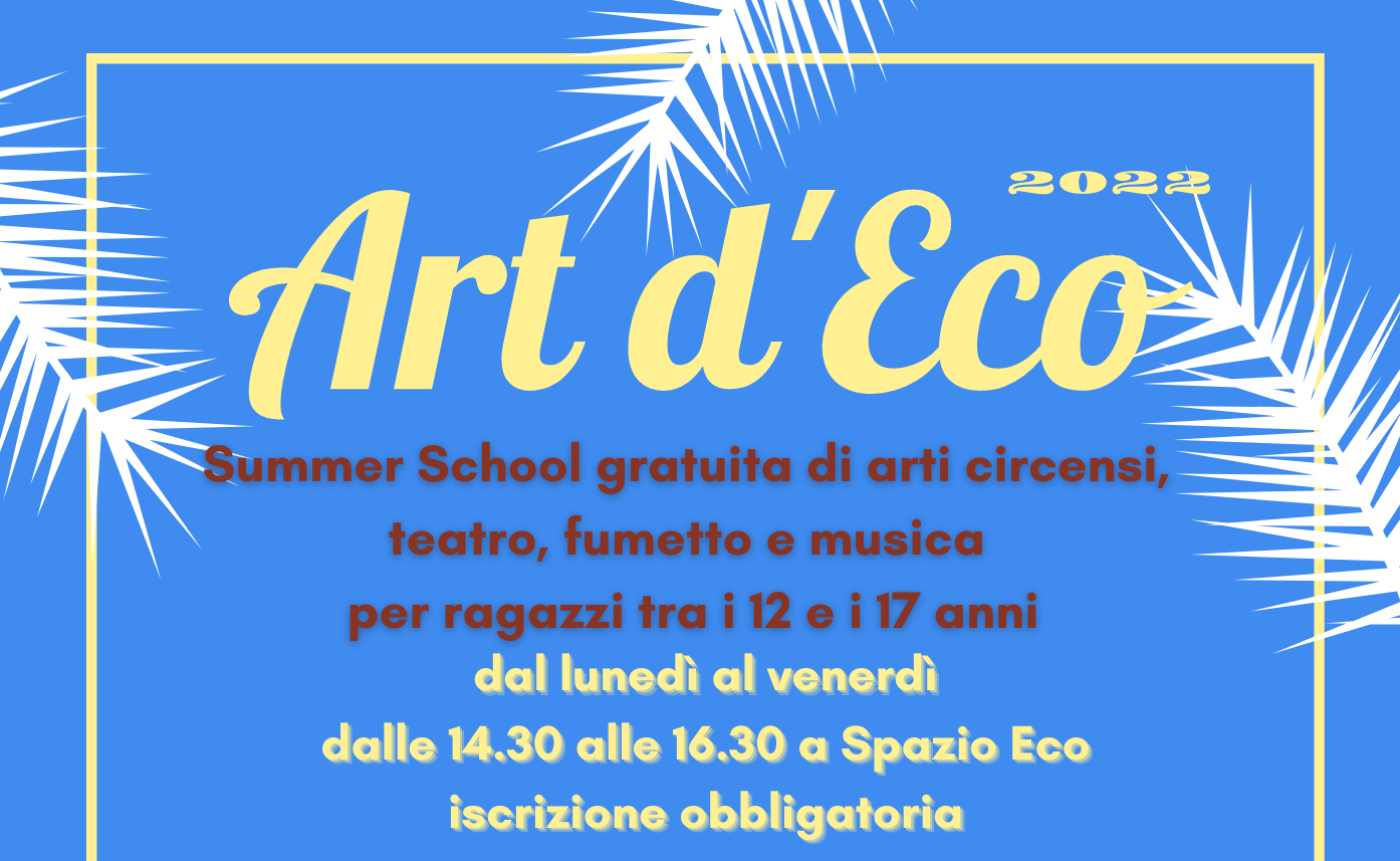 Summer school Art d’Eco 2022