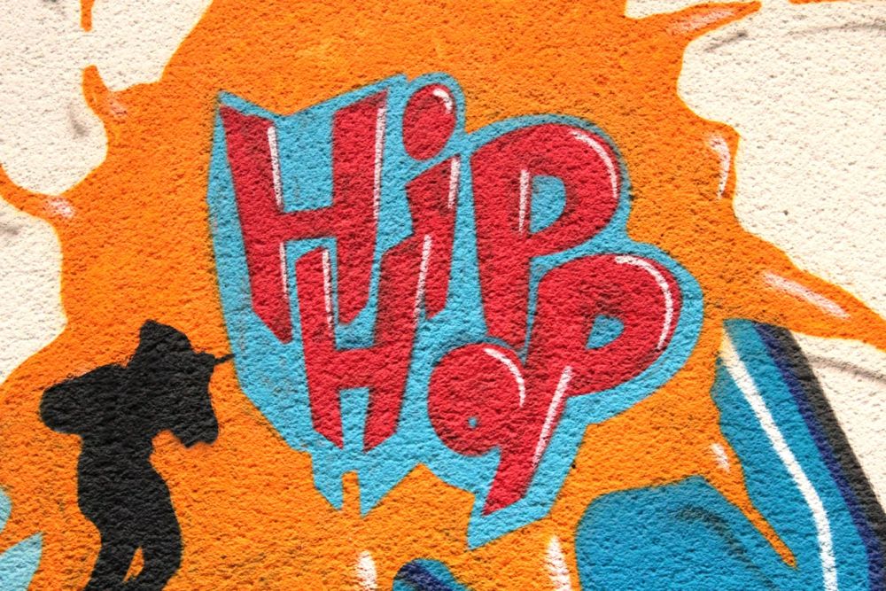 Festa delle scuole a base hip hop